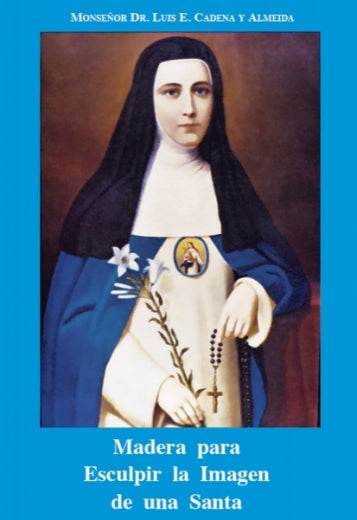 Madera para esculpir la imagen de una Santa