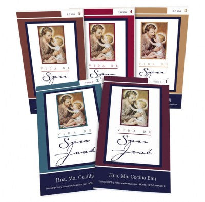 Vida de San José - Colección (5 tomos)